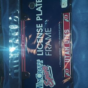 License plate frame